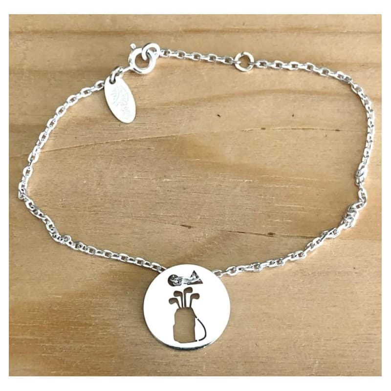 Bracelet golf femme argent - Sac - CabanetChanque