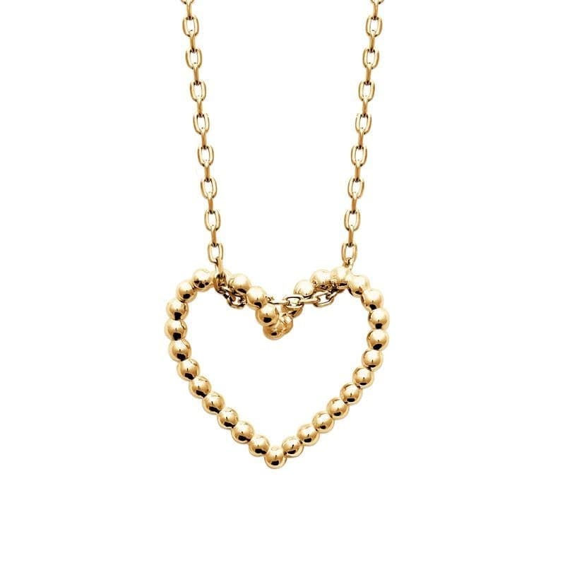 Collier romantique en plaqué or 18 carats - Ally - Lyn&Or Bijoux