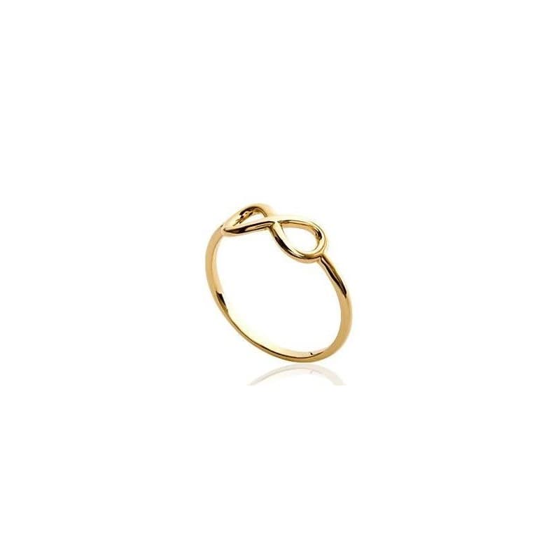Bague femme plaqué or, Infini - Morgane - Lyn&Or Bijoux