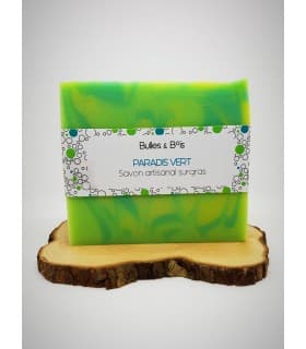 Savon Paradis Vert 100g - Bulles et Bois