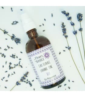 Eau Florale de Lavande 100 ml - Les Fleurs de Basile