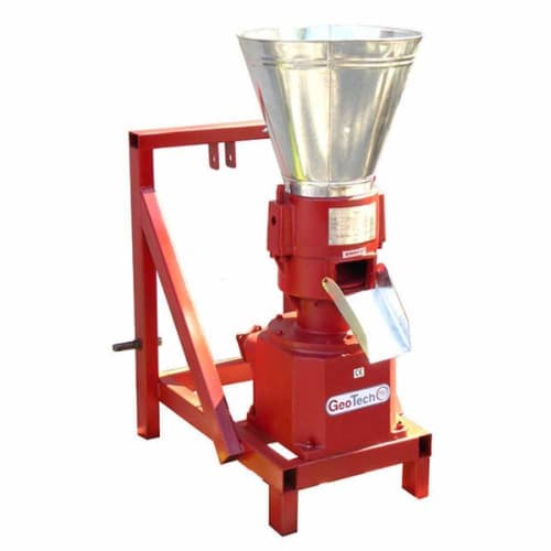 Presse à pellet GeoTech TWPM200 pour tracteur - fabrication de pellet pour le chauffage