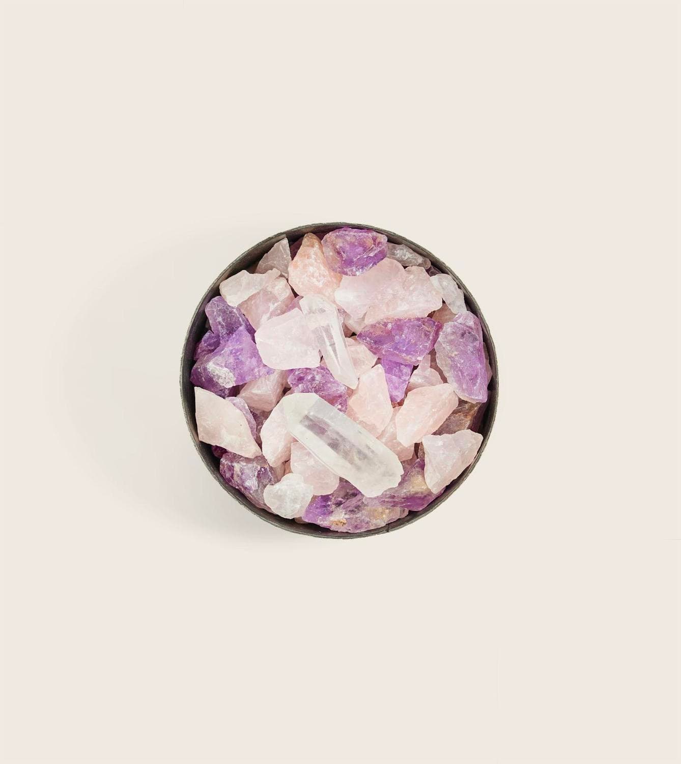 Pot Pourri Mineral Totem Rose Crystal Circle Spirituelle