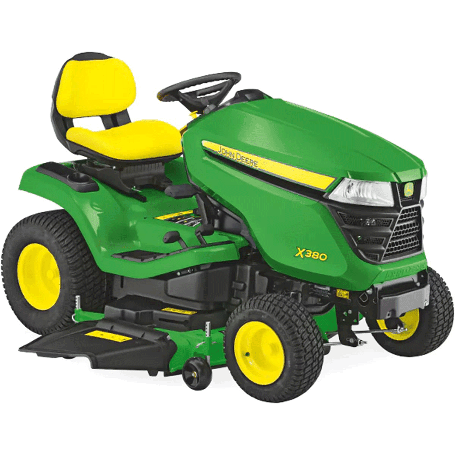 john deere rasentraktor x380 ohne mahwerk modell 2025 neu