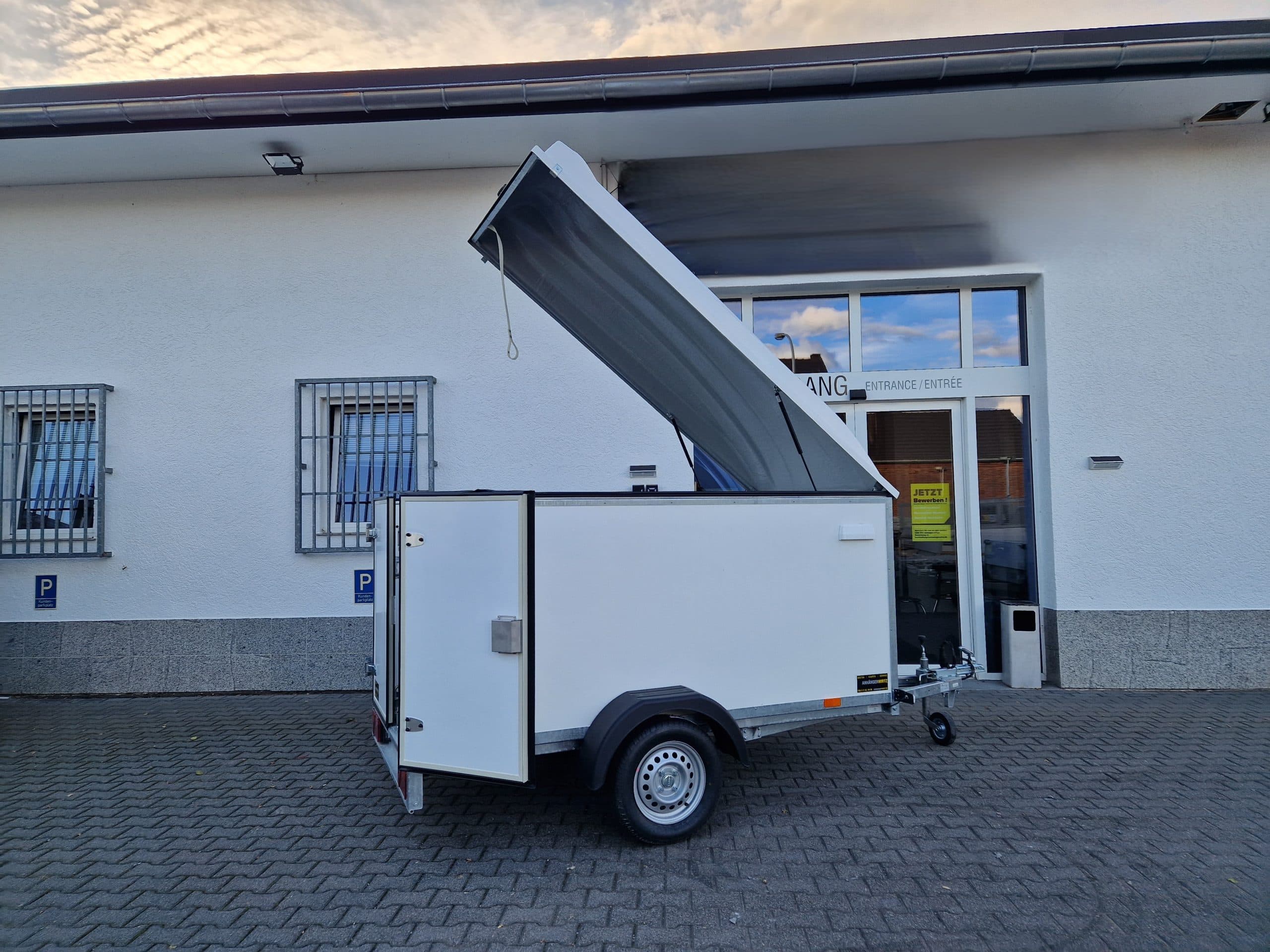 Kargo Deckel TFDL 250.00 U 245x130x140cm Hecktüren Stützen (S) 100km/H 750kg
