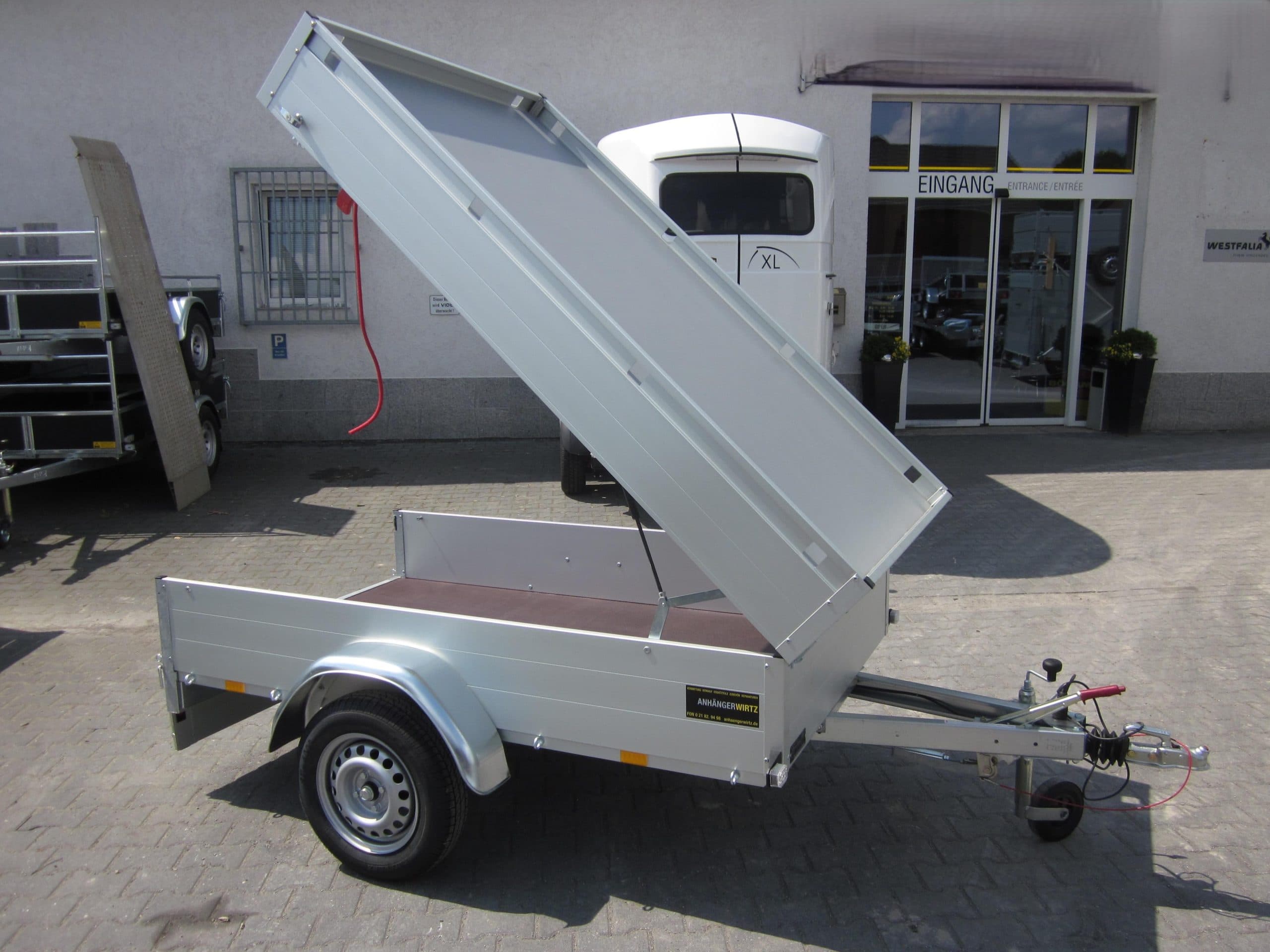 ALUBOXX Deckelanhänger GTB 1200 HT 251x126x48cm (S) 1160kg