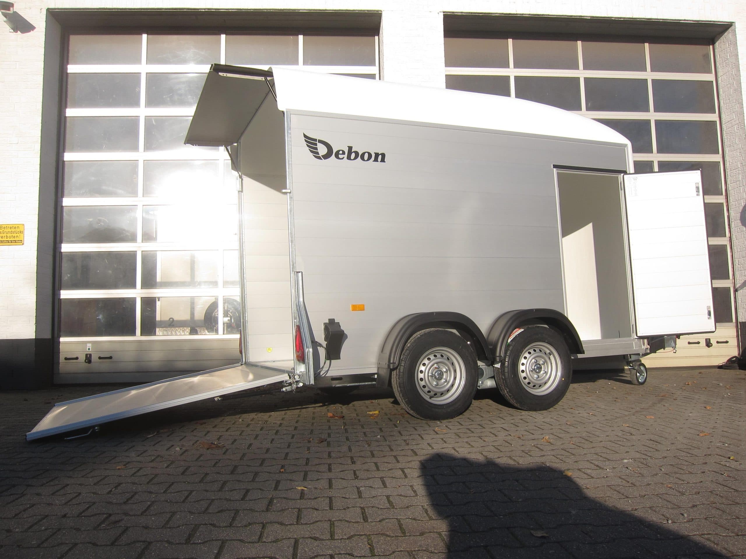 Cargo Roadster 500+ 312x167x199cm Alu Poly white Seitentür Pullman 100km/H 2600kg Fahrschulaktion