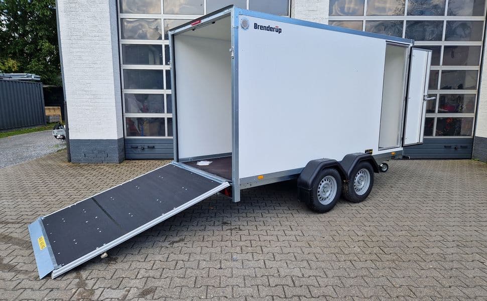 Brenderup Cargo Dynamic CD350 TB R ST 350x155x185cm Heckrampe Seitentür Wabenwände (L) 2500kg