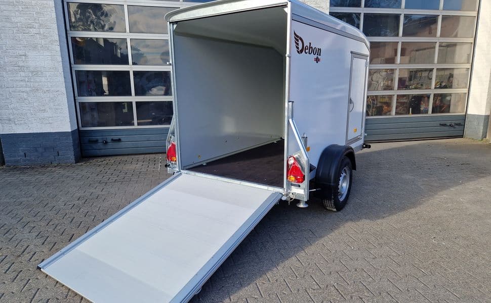 Roadster Sport C255 252x125x154cm aero Sandwich Poly weiß Seitentür Rampekombi (S) 1300kg