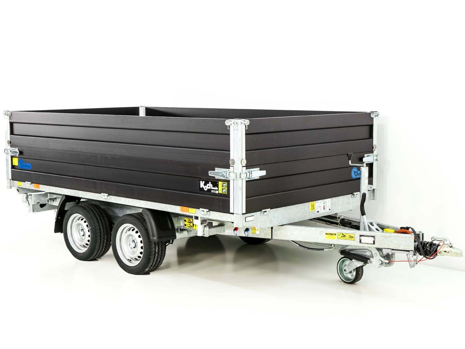 Debon Dreiseitenkipper 180×324 3,5t | Black Edition | BWA-Neu