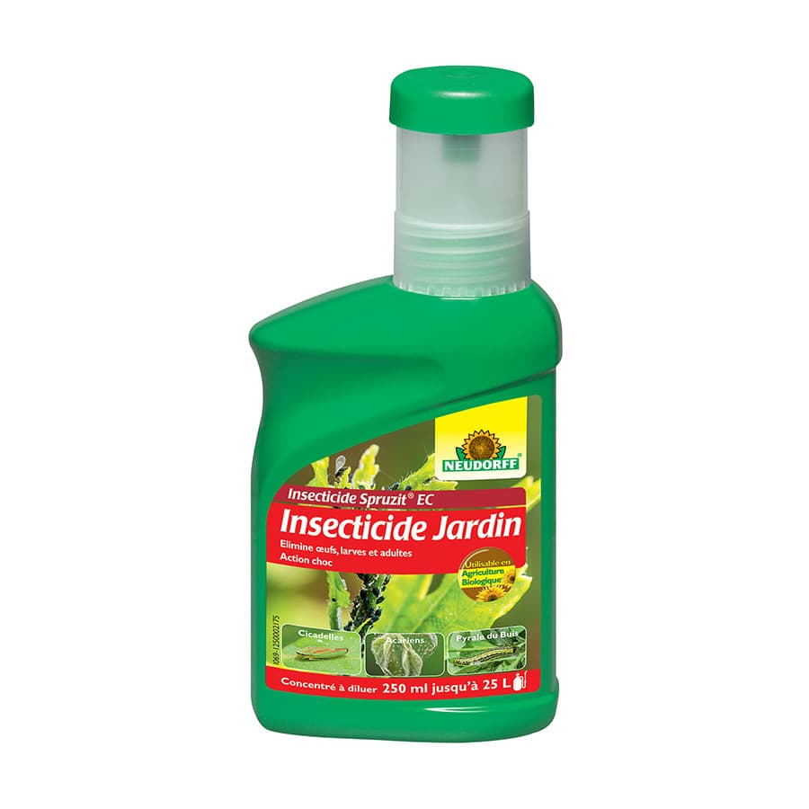 Insecticide Spruzit Pyréthrines concentré 250 ml - Neudorff