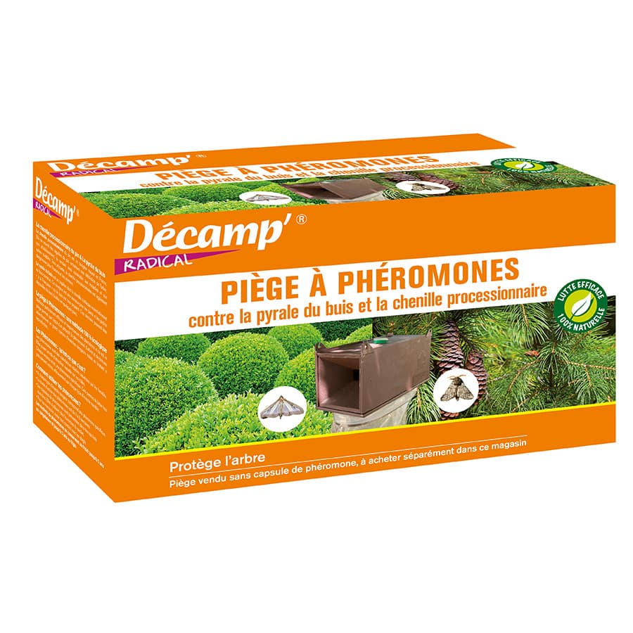 Piège à phéromone chenille processionnaire et buis - Décamp