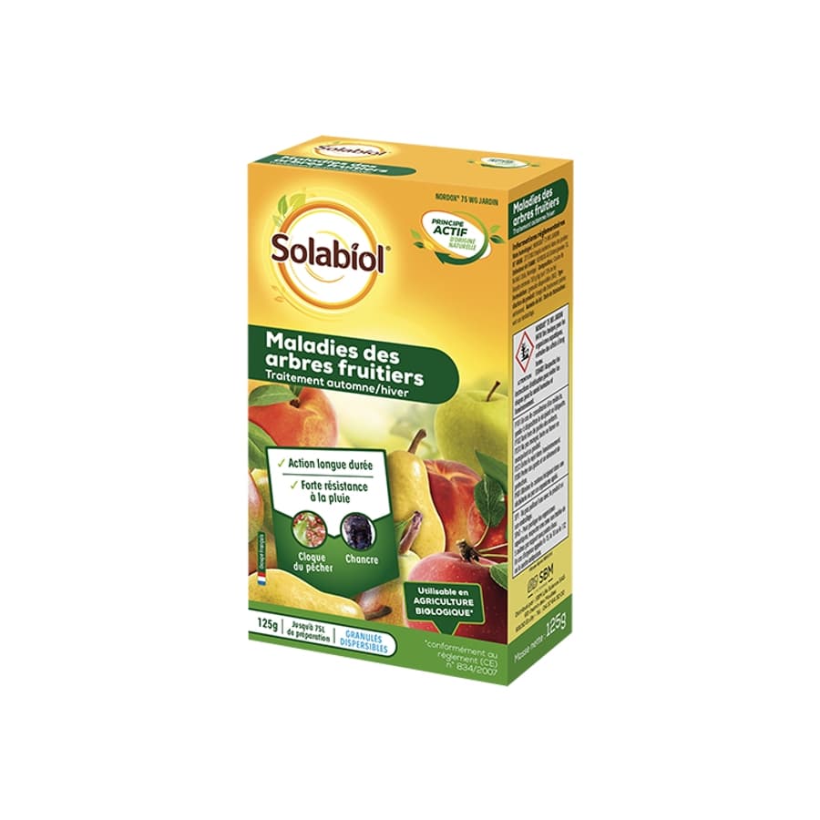 Traitement maladies des arbres fruitiers - Solabiol