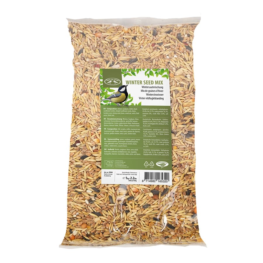 Mélange graines oiseaux du ciel hiver 1kg - Esschert Design