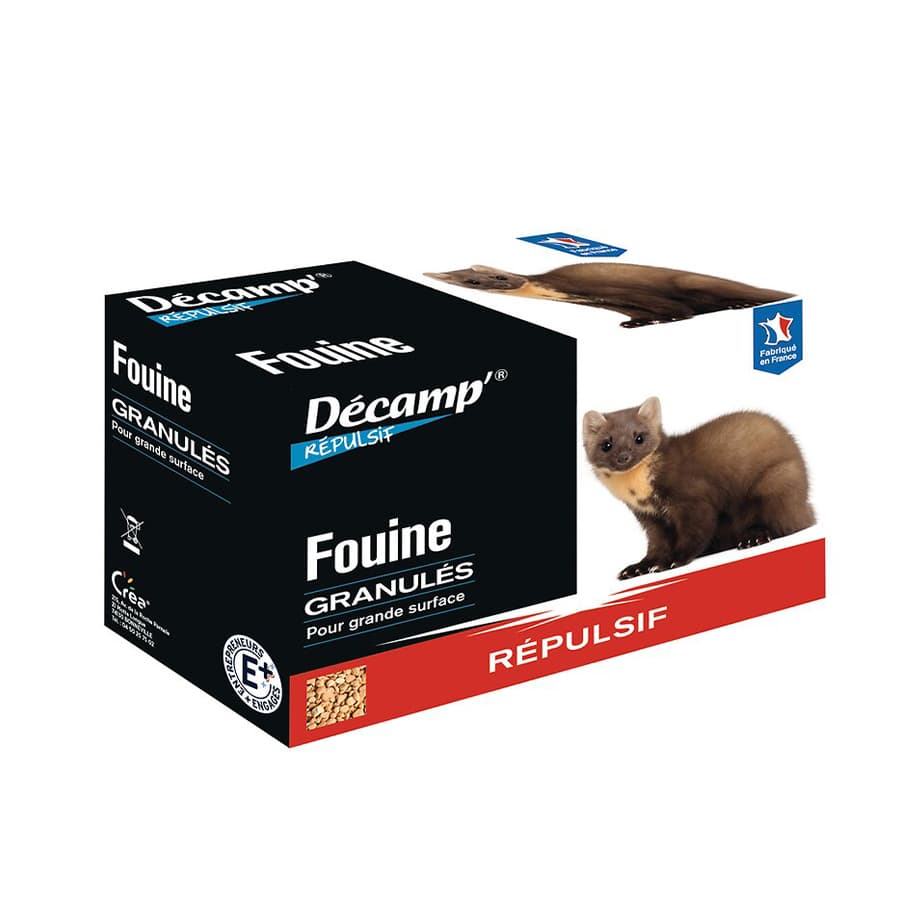 Répulsif fouine granulés 50m² - Décamp