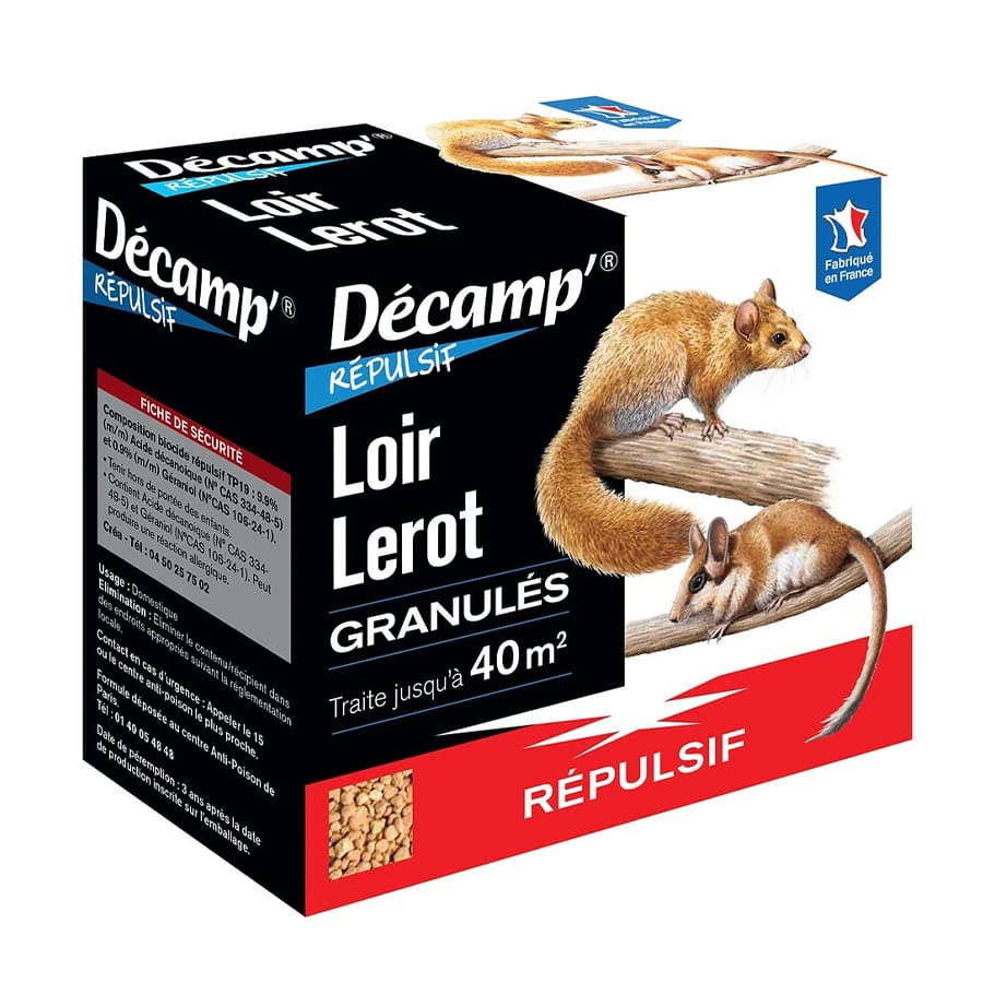 Répulsif loir et lérot 400g - Décamp