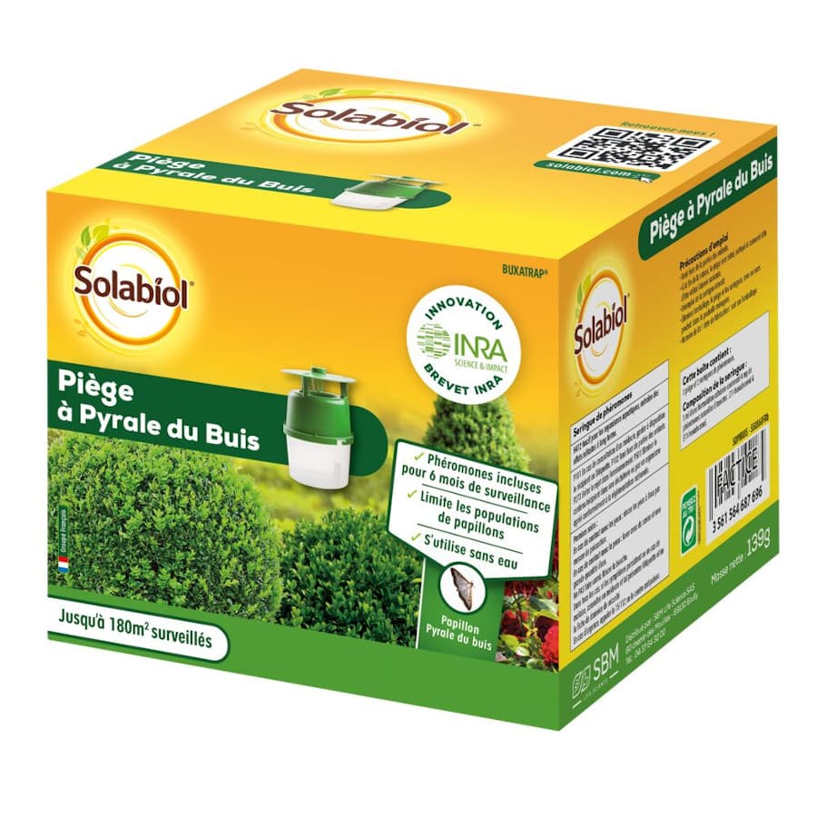 Kit pyrale du buis piège + 2 phéromones - Solabiol