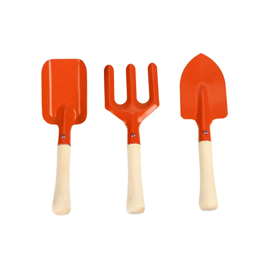 Set de 3 outils de jardinage enfant Orange - Esschert Design