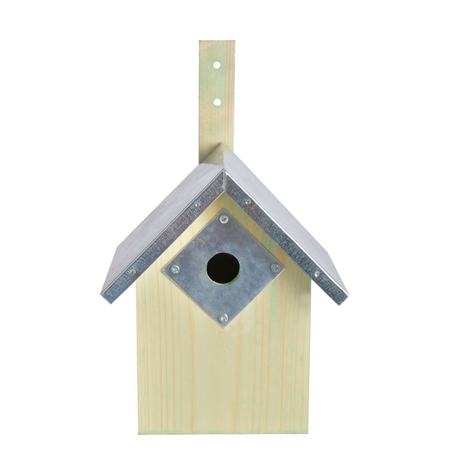 Plaque protectrice pour nichoir mésange Ø 27 mm  - Esschert Design