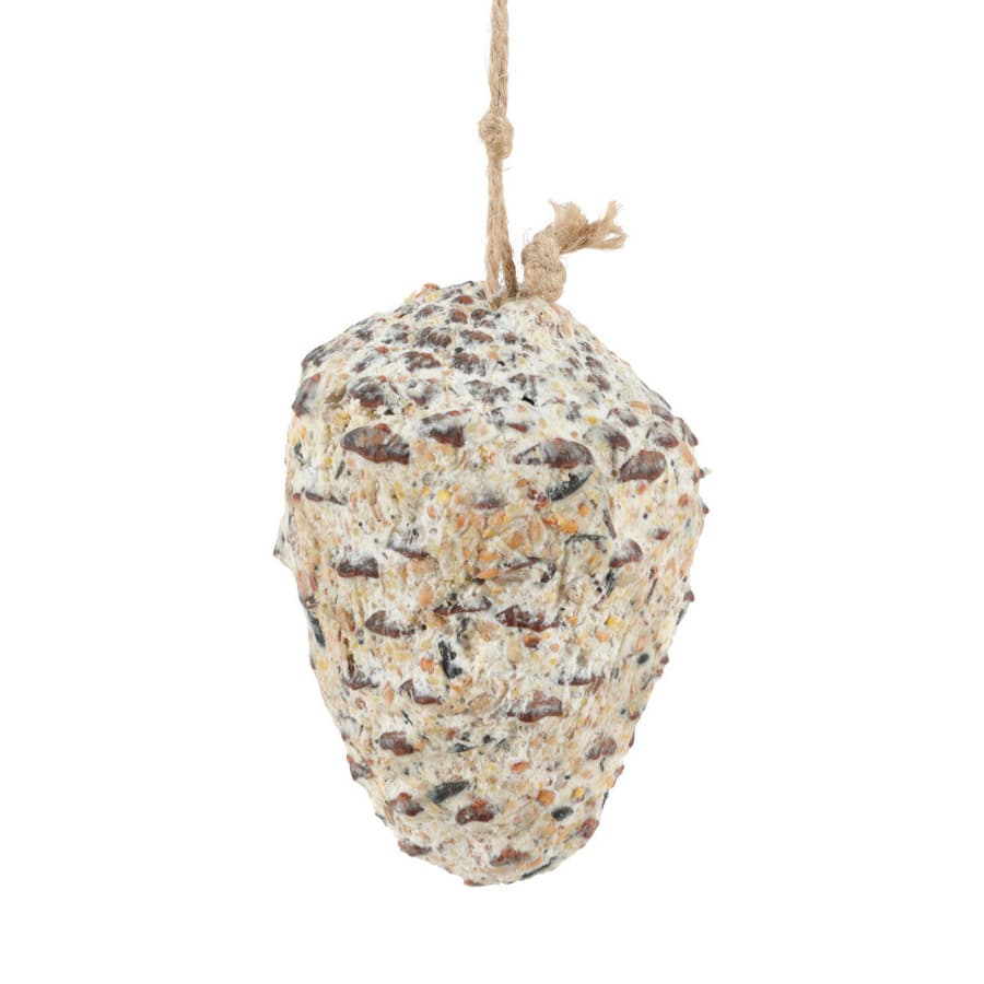 Pomme de pin à la graisse pour oiseaux sauvages - Zolux
