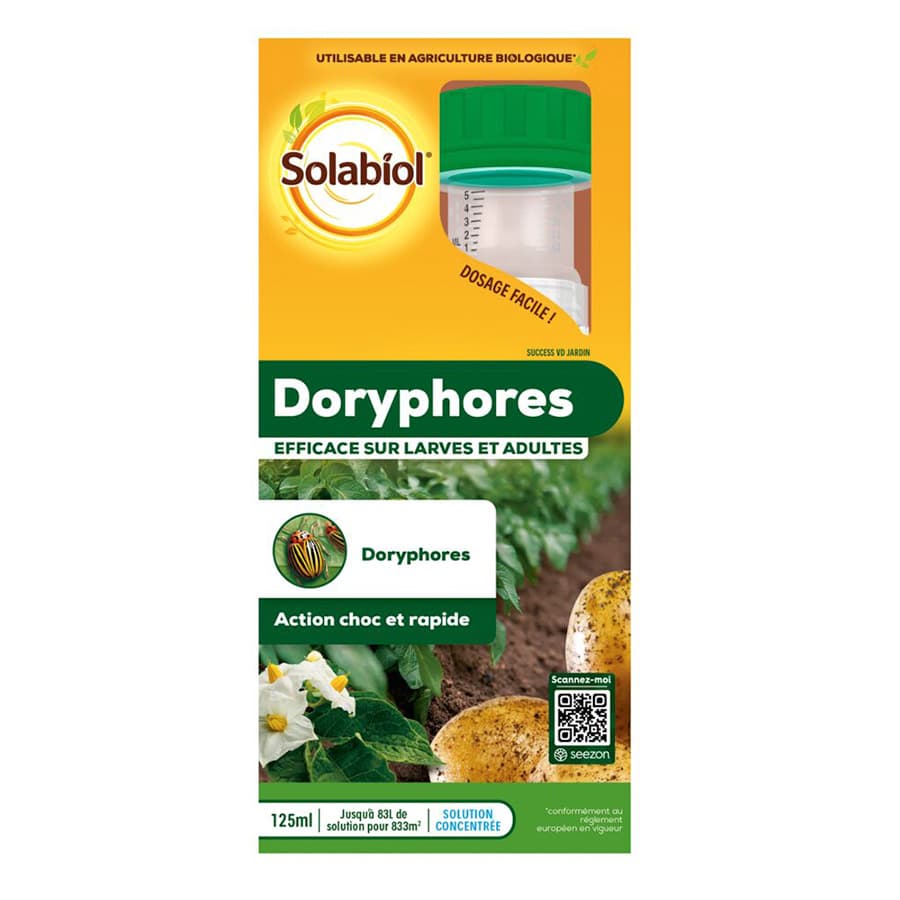 Insecticide Doryphores concentré 125 ml - Solabiol