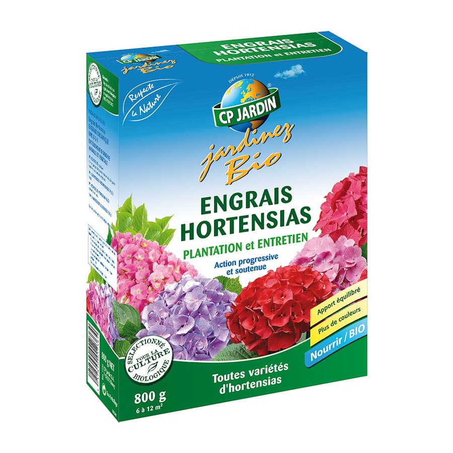 Engrais hortensias 800g - CP Jardin