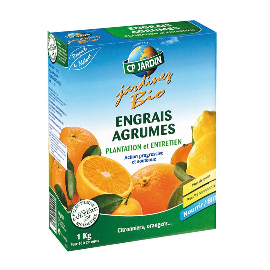 Engrais naturel pour agrumes 1 kg - CP Jardin
