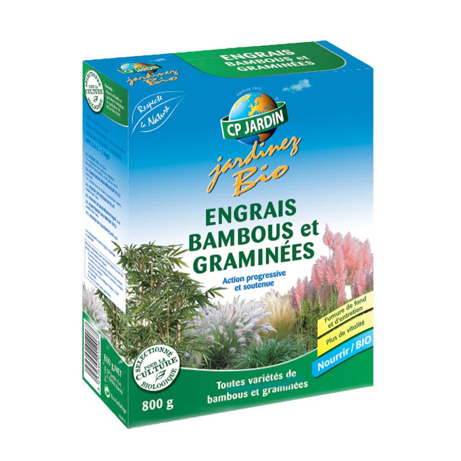 Engrais bambous et graminées 800g - CP Jardin