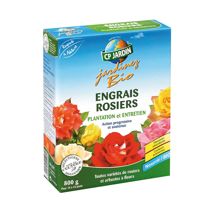 Engrais rosiers 800 g - CP Jardin