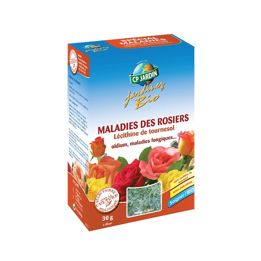 Maladies des rosiers - Lécithine 30 g - CP Jardin