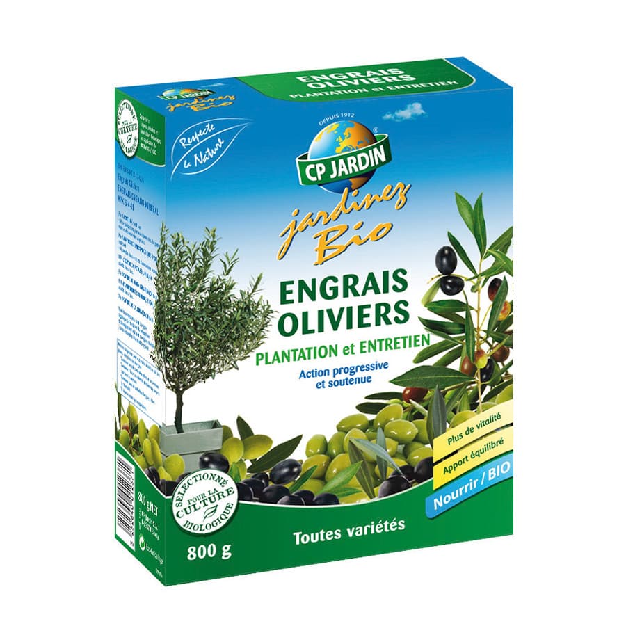 Engrais oliviers 800 g - CP Jardin