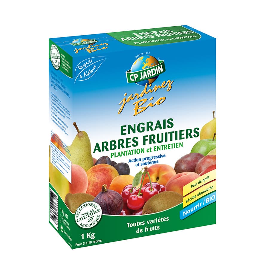 Engrais arbres fruitier 1kg - CP Jardin