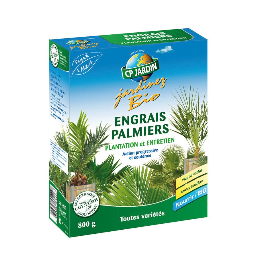 Engrais naturel pour palmiers 800g - CP Jardin