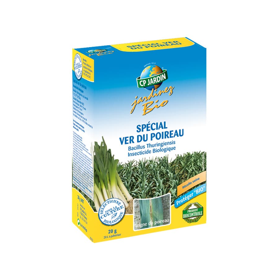 Insecticide ver du poireau Bacillus Thuingiensis 20 g - CP Jardin
