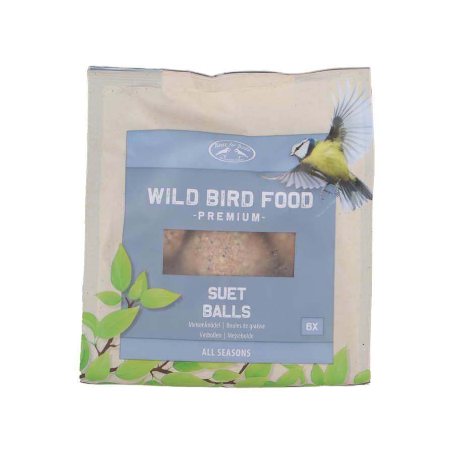 6 boules de graisses pour oiseaux - Esschert Design