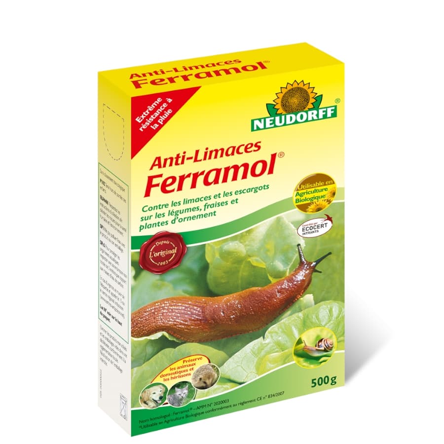Anti-limaces naturel Ferramol 500g - Neudorff