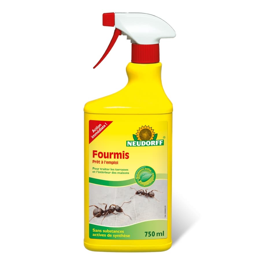 Insecticide Fourmis prêt à l'emploi 750 ml - Neudorff