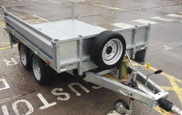 Remorque benne électrique INDESPENSION TPR27085E PTAC 2700 kg