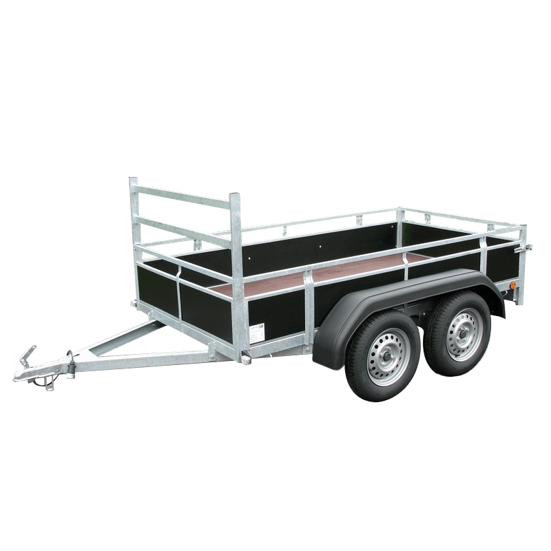 Remorque bois double essieux PTAC 500kg/750kg