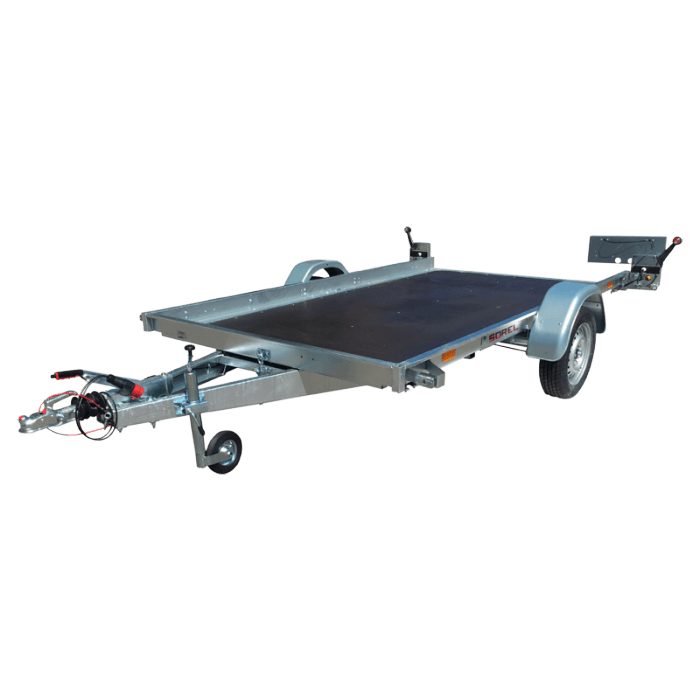 Remorque Parc et Jardin SOREL PJ306F113 – PTAC 1300 Kg