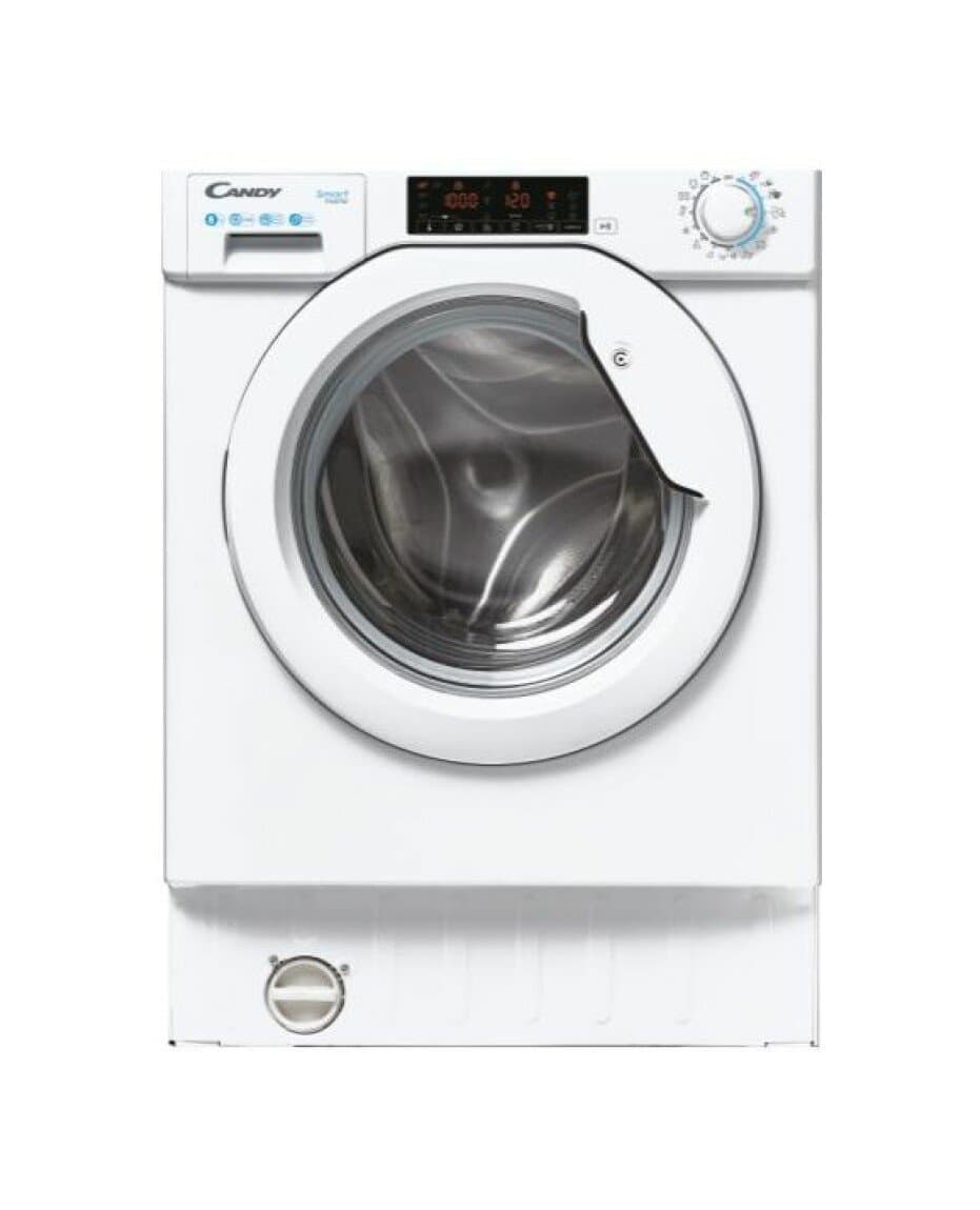 Candy CBW 48TWME-S Lave-linge encastrable cm. 60 - capacité 8 kg - blanc