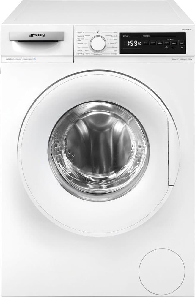 Smeg LB2T02ASIT Machine à laver cm. 60 - capacité 10 kg - blanc