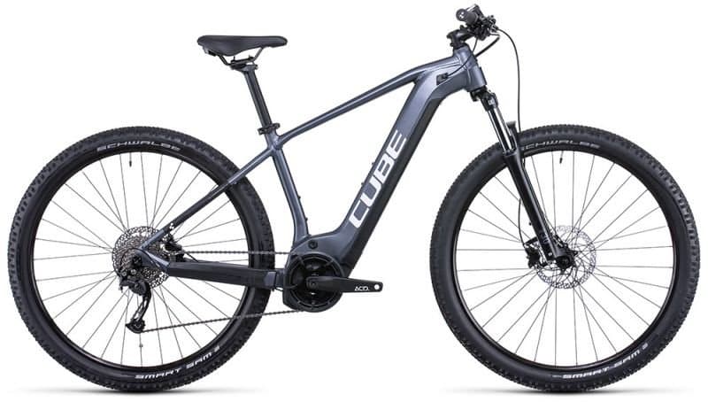 Cube Reaction Hybrid Performance 500 metallicgrey´n´white - S