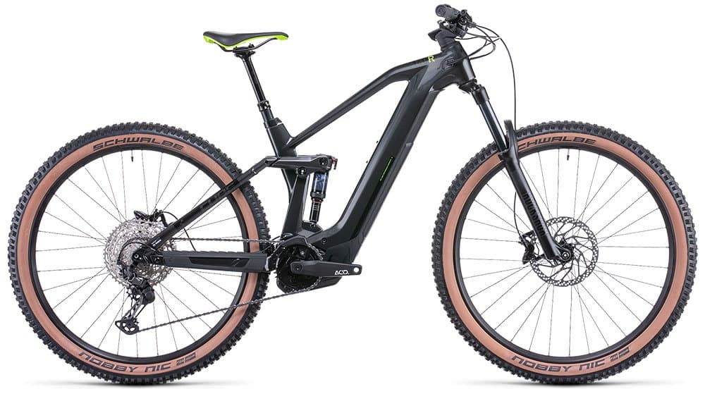 Cube Stereo Hybrid 140 HPC Race 625 grey´n´green - S