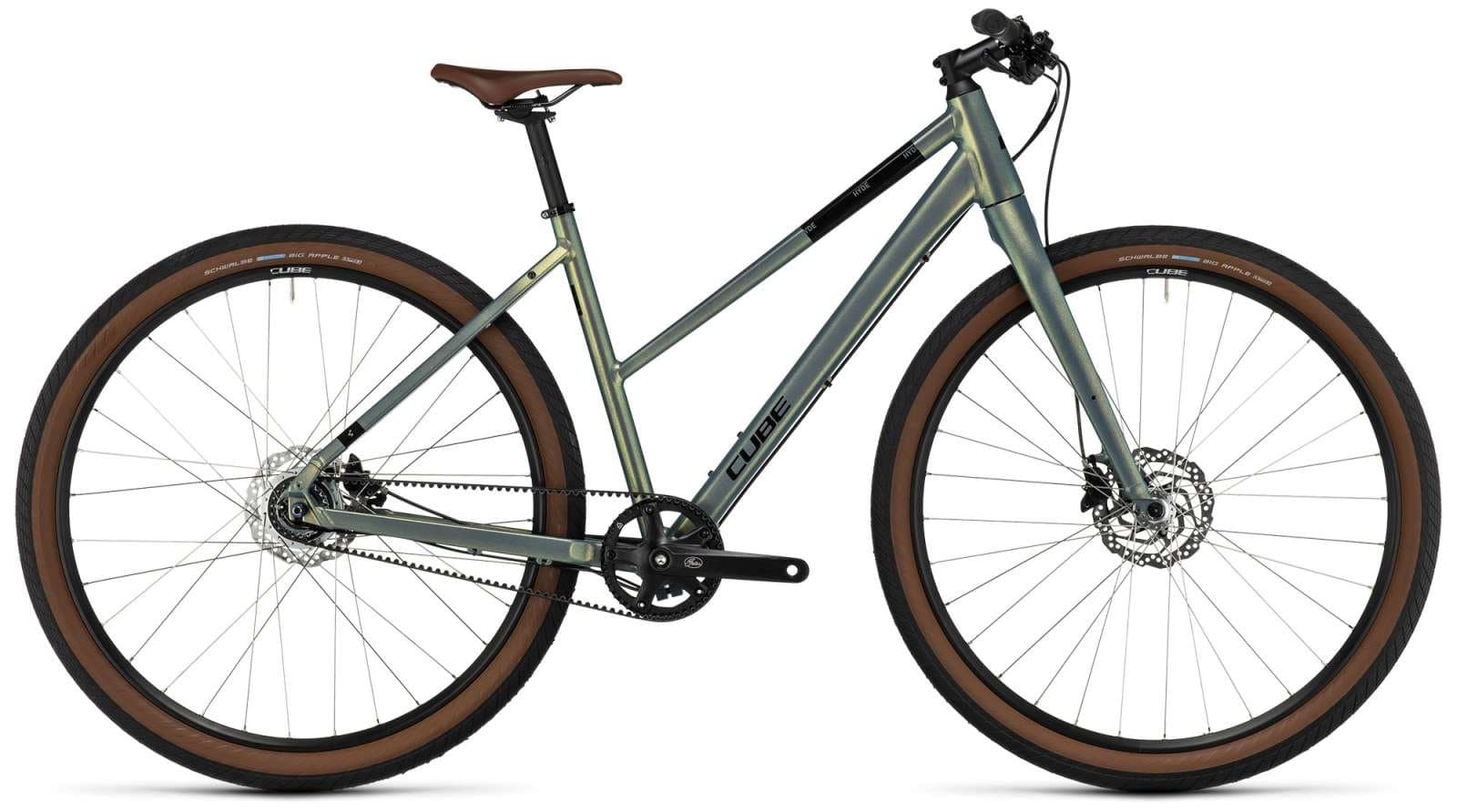 Cube Hyde Pro Lady metalgreen´n´black - M (Trapeze 54cm)