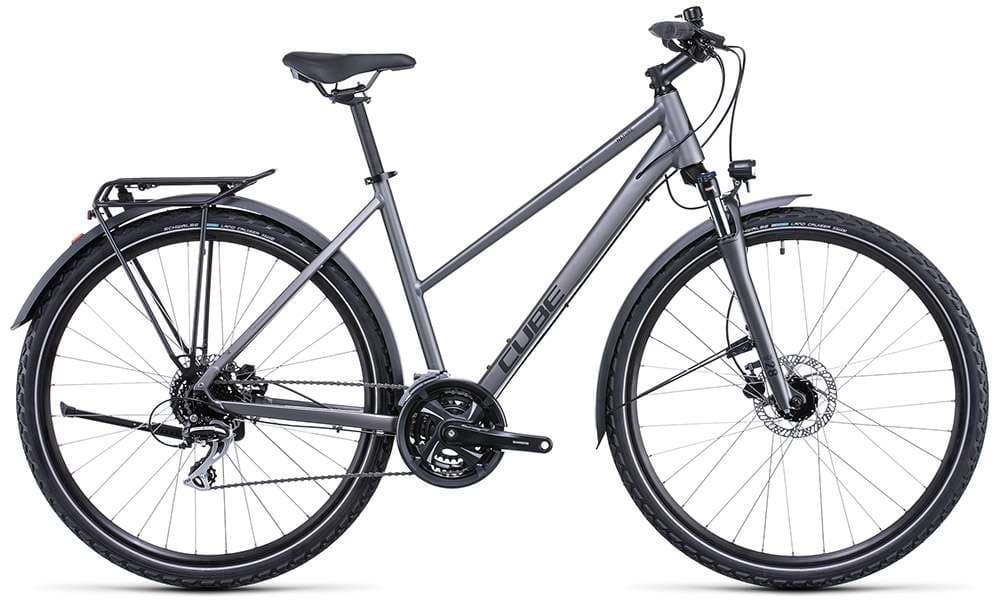 Cube Nature Allroad Lady graphite´n´black - S (Trapeze 50cm)