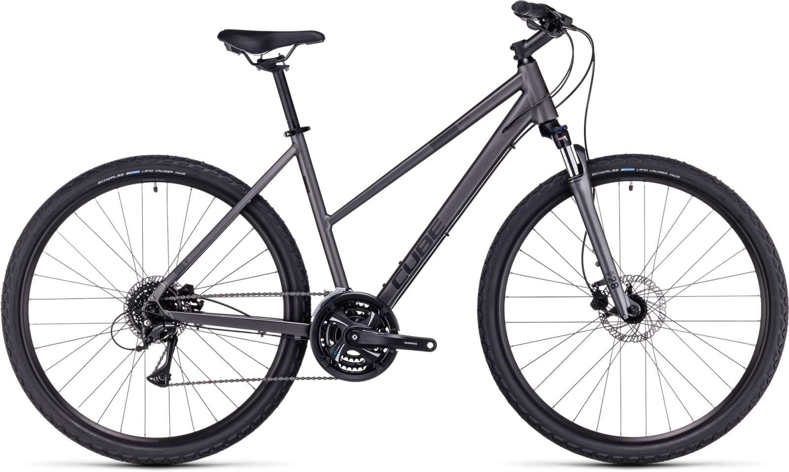 Cube Nature Lady graphite´n´black - M (Trapeze 53cm)