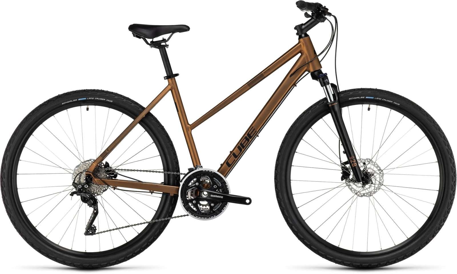 Cube Nature Pro Lady gold´n´black - M (Trapeze 54cm)