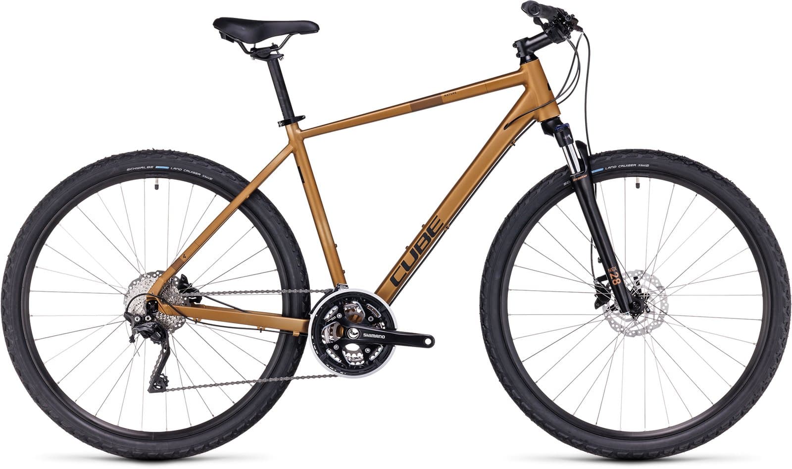 Cube Nature Pro gold´n´black - M (54cm)