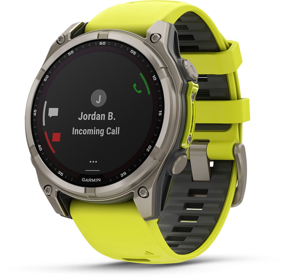 Garmin Fēnix® 8 – 51 mm Solar Sapphire – GPS Multisport Smartwatch - Graphit/Titanium